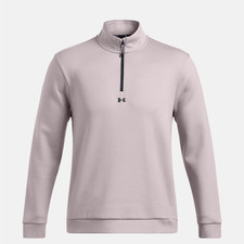 Image of Under Armour Men's UA Drive Midlayer Pullover - Tetra Gray Medium LAST 1