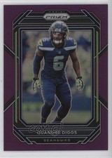 2022 Panini Prizm Purple Prizm 27/125 Quandre Diggs #260 tr4