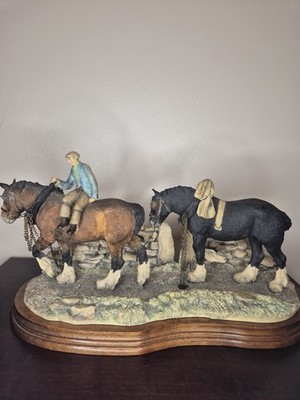 Border Fine Arts Coming Home schwere Pferde Judy Boyt James Herriot 37 cm
