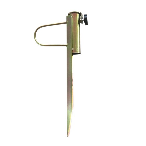 Outdoor Sun Umbrella Floor Fork Heavy Duty Beach Stand Spike Anchor Sand