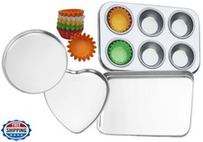 Deluxe Pan Set Compatible with Easy Bake Ultimate Oven  Includes