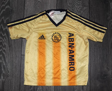 KIDS BOYS 6 YEARS 116 CM. AJAX AWAY FOOTBALL SHIRT 2004 2005 SOCCER JERSEY VTG