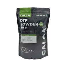 Direct to Film TPU DTF Powder, Digital Transfer Hot Melt Adhesive Powder Black