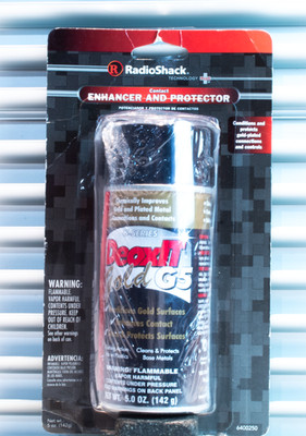 RadioShack Contact G-Series Deoxit Gold G5 Spray 5 oz. - New Old Stock