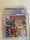 Dr Mario Gameboy 1990 Complete In Box (CIB) 9.2 Grade From CGC