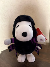 Halloween Peanuts Snoopy Animated Side Stepper Spider 2022 w/Tags