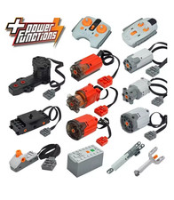 MOC Technical Power Functions Motor Servo Parts Compatible Building Blocks