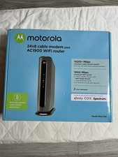 Motorola 24x8 Cable Modem Plus AC1900 WiFi