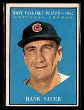 1961 Topps #481 Hank Sauer