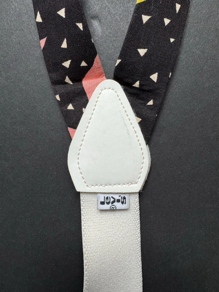 Vintage Levi's Y Back Suspenders ~ Multi colored - Image 4 of 4