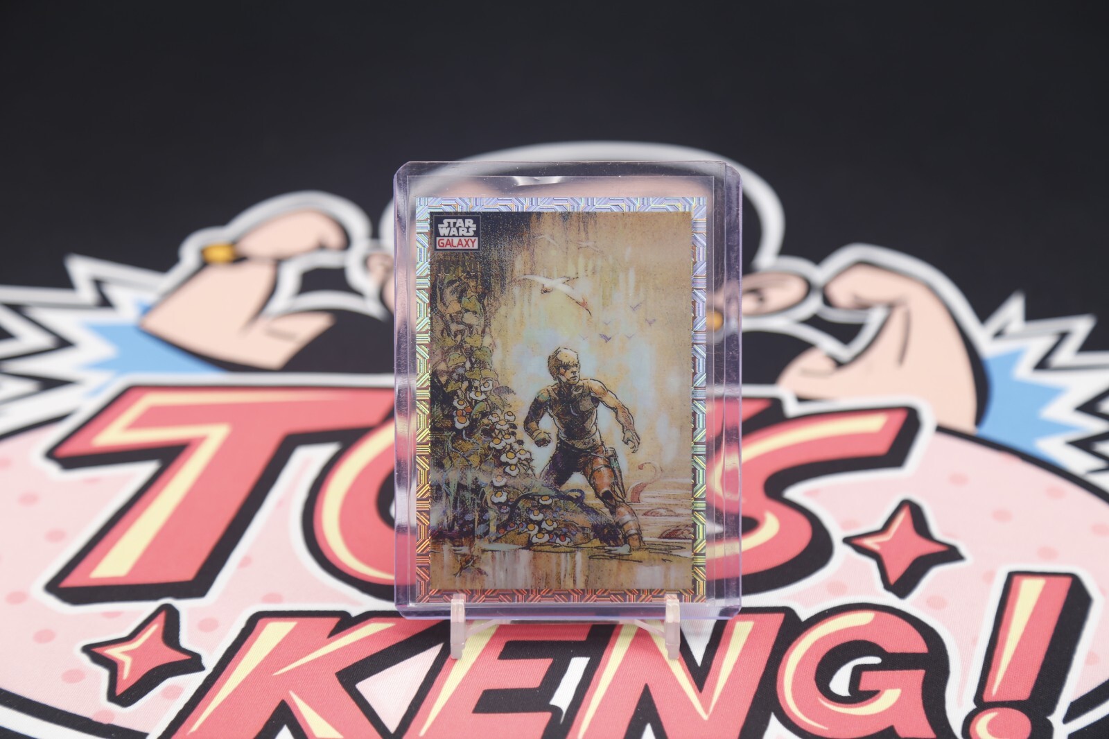 2023 Topps Chrome Star Wars Galaxy Wading Through the Swamp 18/50 Mojo #25