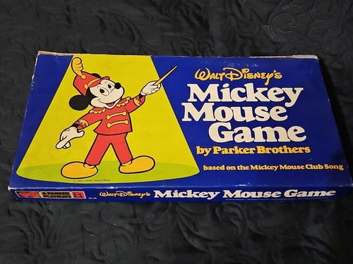 Vintage 1976 DISNEY'S MICKEY MOUSE BOARD GAME, Complete 