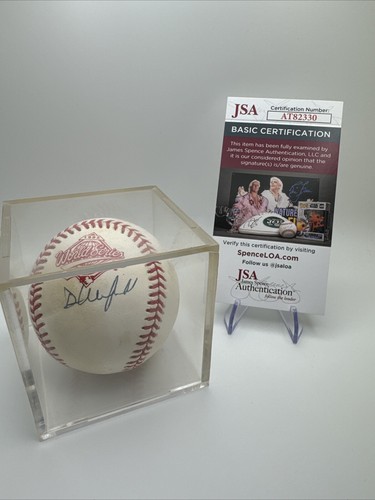 Dave Winfield 1992 World Series Autograph Baseball JSA Cert - Picture 4 of 4