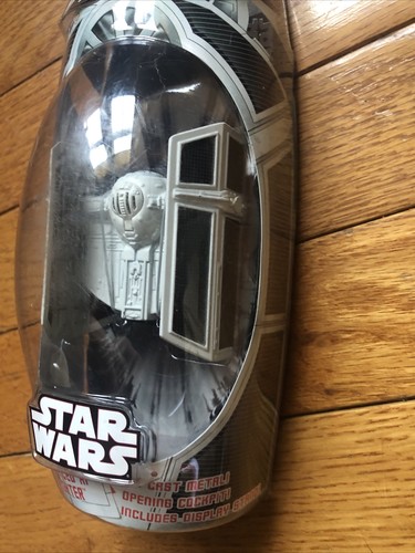 Star Wars Titanium MicroMachine DARTH VADER’S TIE ADVANCED X1 STARFIGHTER NIP - Picture 3 of 5