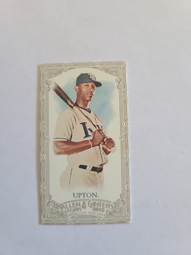 2012 Topps The Worlds Champions Baseball Mini Card BJ Upton 251