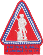 National Guard Recruiting  Retention Full Color Dress Patch