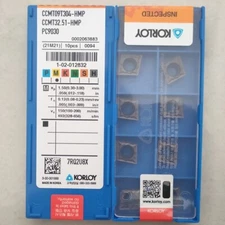 10pcs CCMT09T304-HMP PC9030 CCMT32.51-HMP KORLOY Original CNC Carbide inserts