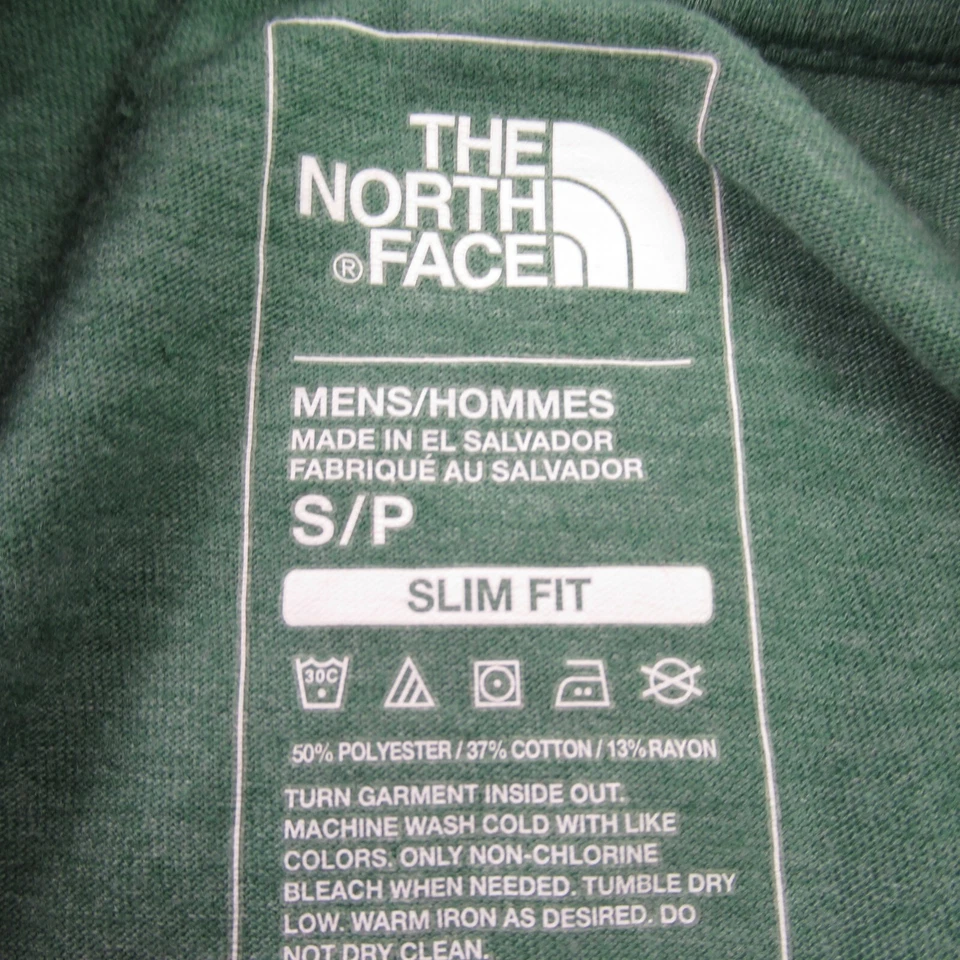 Camisa North Face Para Hombre Pequeña Manga Corta Ligera Cuello Redondo Calce Ajustado Foto 4 de 4
