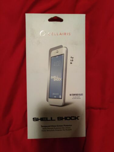 Lg G4 Shell Shock Tempered Glass screen Protector(Cellairis)