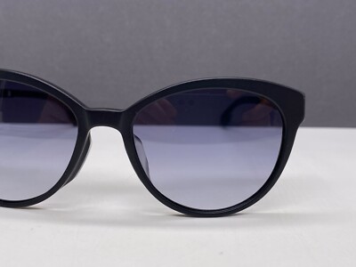 IC! Berlin Sonnenbrille Damen Schwarz rund Oval Cat Eye Galina M Black Asian fit