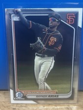 2024 Bowman Chrome Prospects BCP-127 Rayner Arias, San Francisco Giants