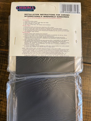 Vintage Sunshade Eye Strip for Chevy Rock Solid Window Tint Decal Graphics Retro - Picture 5 of 7