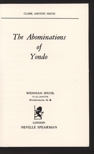 Out of Space and Time & Lost Worlds Clark Ashton Smith HCs w sp jackets + Yondo - Picture 17 of 18