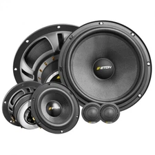 ETON PRS165. 3-Way 6.5" Component System w silk dome tweeter