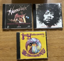 Jimi Hendrix 3 cd lot Are you Experienced, Historic Hendrix, Kiss the Sky