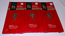 LOT OF 3 New NOS Sealed Icicles BRITE STAR 1000 Strands 18" Long Made in USA