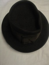 Vintage Stetson Fedora Hat Tan Brown Adult Size 6 7/8