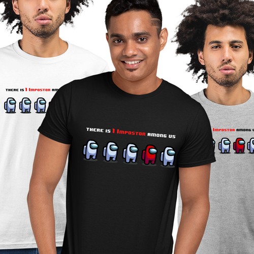 Camiseta Impostor Among Us Gamer para Hombres Mujeres Niños | Divertida Camiseta de Regalo de Navidad (S-3XL) - Imagen 23 de 28