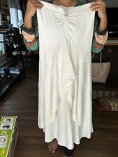 white summer dress women large new, knitted with lace, high-low, fashion, best