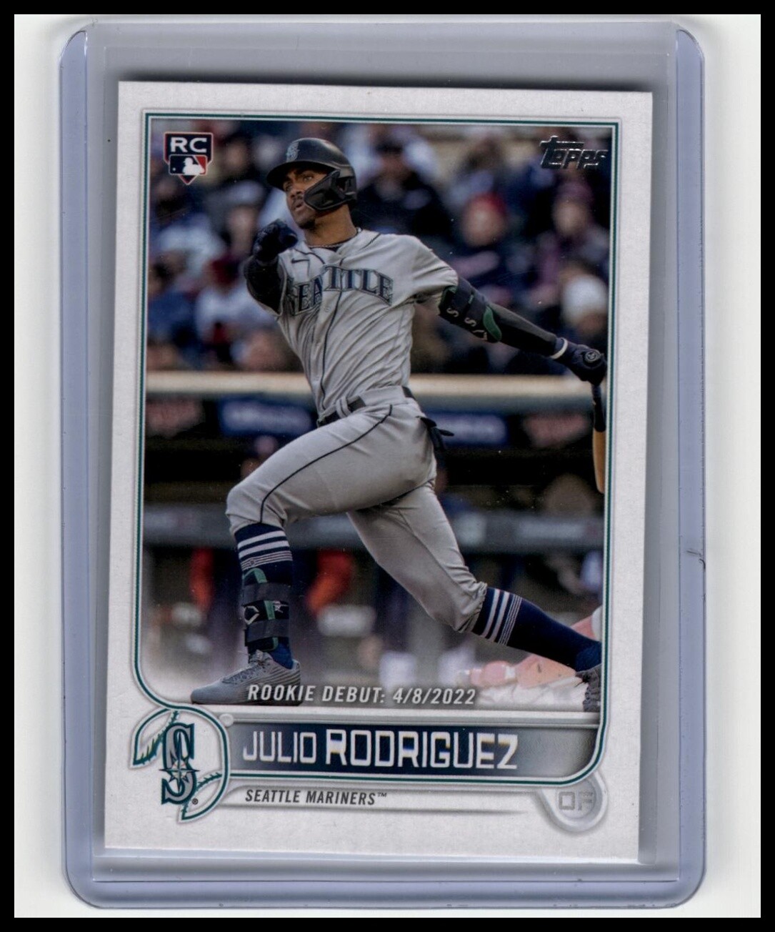 2022 Topps Update JULIO RODRIGUEZ Rookie Debut RC #US97
