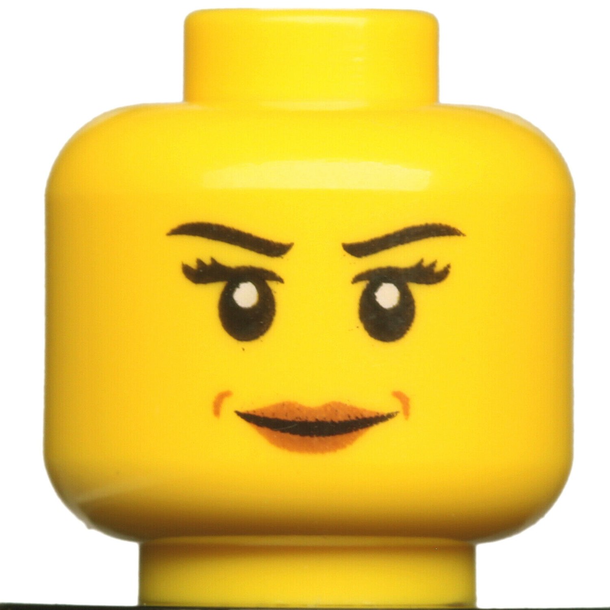 NEW LEGO - Figure Head - Ninjago - Samurai X (Nya) Yellow x1