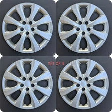 New Wheel Covers Hubcaps Fits 2020 Toyota Corolla 16" Silver Set Of 4 # 542-16S