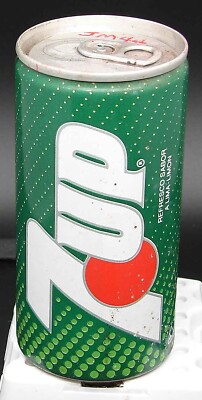 7up; Seven-Up International; C.A. Barcelona Edo Anzoategui; steel soda pop can