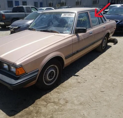 Toyota Cressida 4 puertas sedán: 1981, 1982, 1983, 1984, puerta trasera izquierda cristal Foto 2 de 4