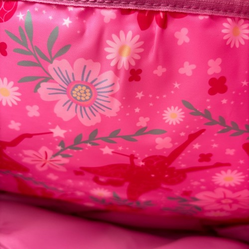 Wonder Nation 17" Fairy Flutter Tickled Pink Backpack Kids Girls School Work NEW - Picture 6 of 6