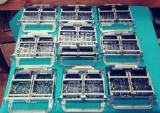 Lot of 10 Cisco Voice 2V Network Modules - Parts Only