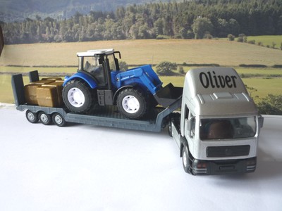personalised truck toy