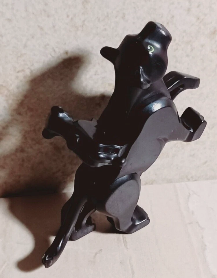 Nuevo LEGO Bebé Pantera Gato Grande Usado Padre Gatito Selva Animal Cuello Piernas Mover Foto 3 de 4