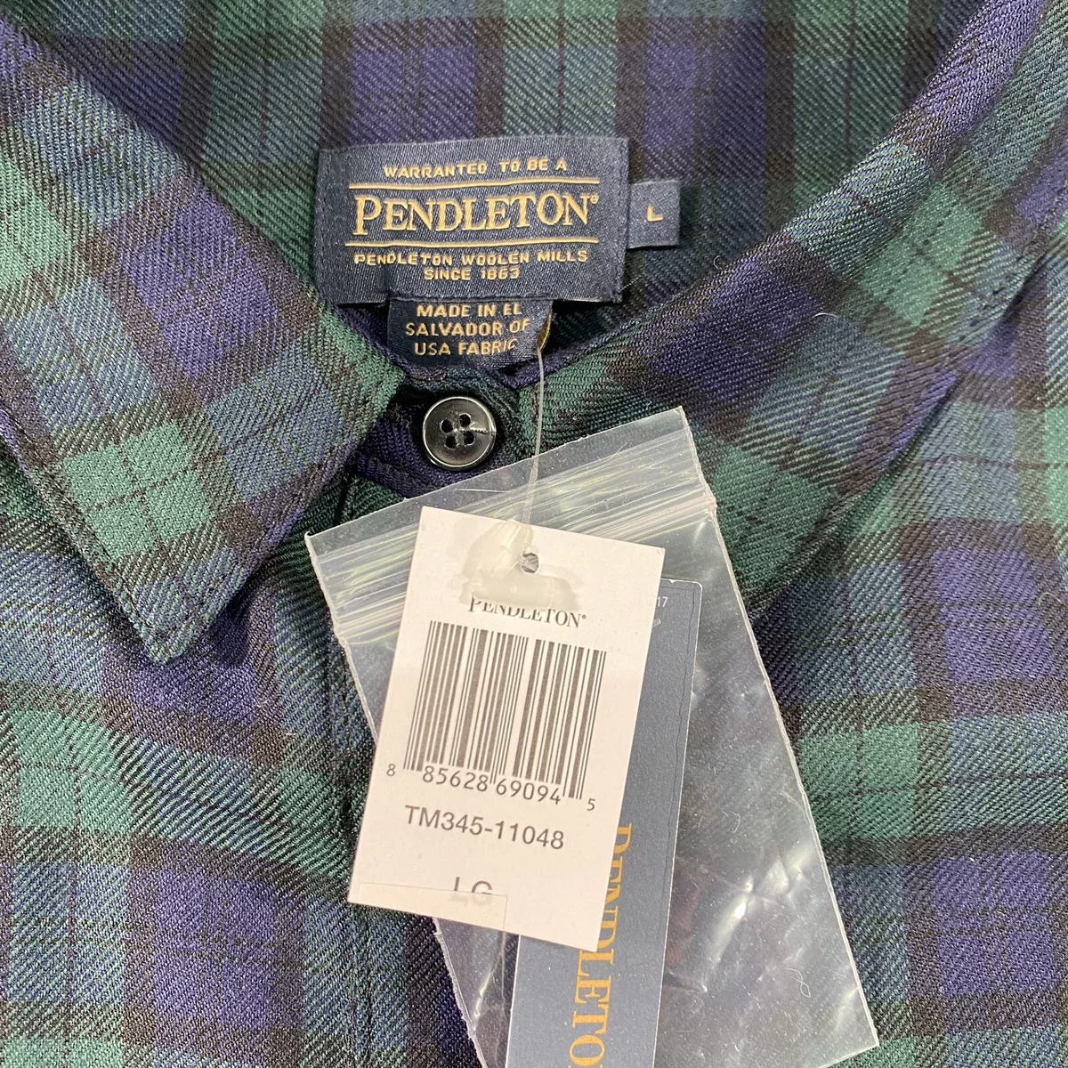 women's blackwatch plaid shirt