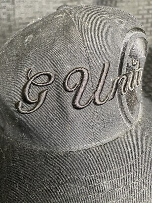 Vintage G-Unit Reebok Fitted Black Baseball Hat 7 1/4 50
