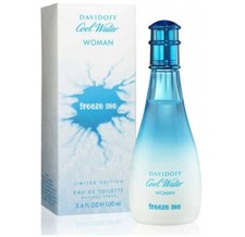 Cool Water Freeze Me by Davidoff 3.4oz EDT for Women NEW In Box