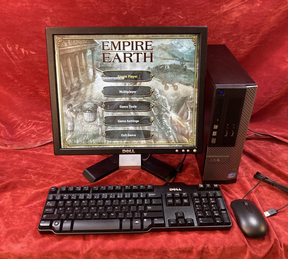 Dell Windows XP SISTEMA DE JOGOS SUPER RÁPIDO processador i5 SSD Radeon GPU COMPLETO - Imagem 4 de 4