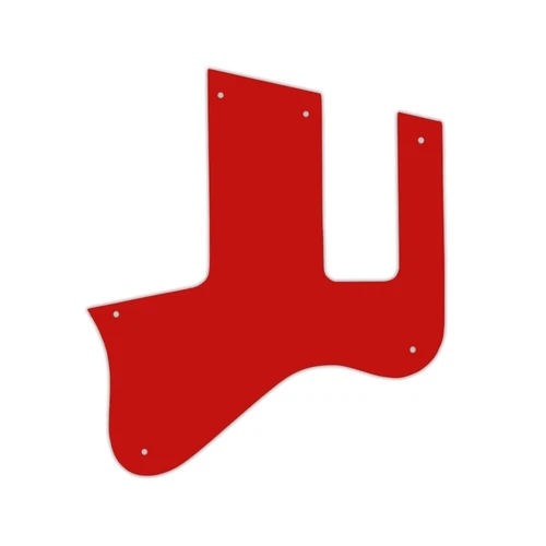 Pickguard For Gibson Les Paul Special Double Cutaway VOS red solid