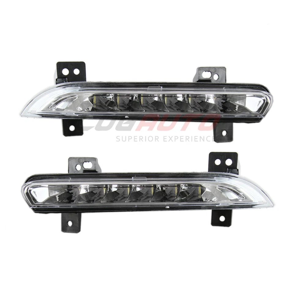 For Renault Fluence 2014 2015 2016 LED Daytime Running Light DRL Fog Lamp Clear - Image 2 of 4