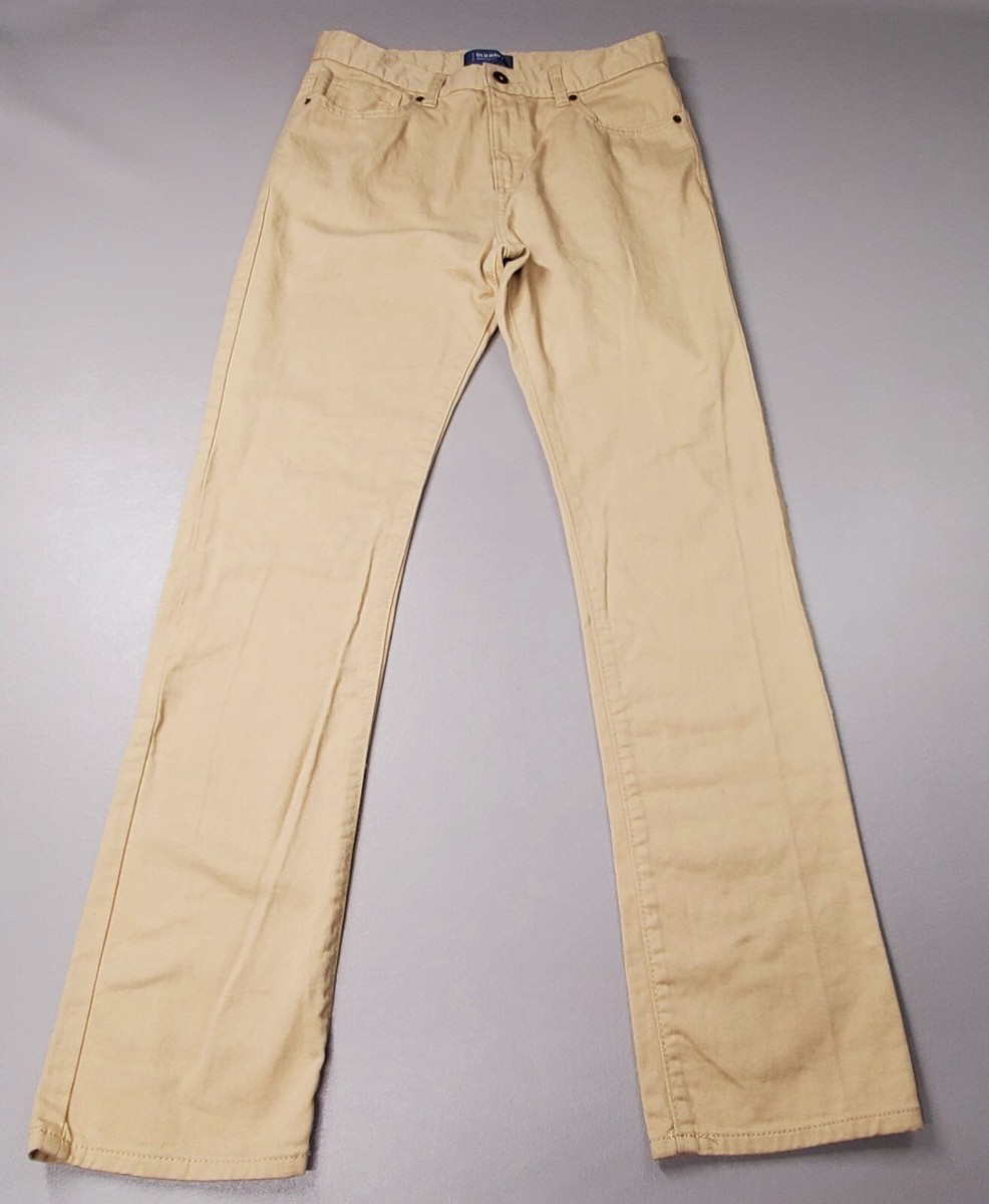 Chino Pants Old Navy Khaki Skinny Jeans Straight Ultimate Tech