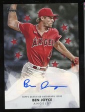 Ben Joyce 2024 Topps Series 2 Auto #BSA2-BJ Serial #d 21/25 Anaheim Angles